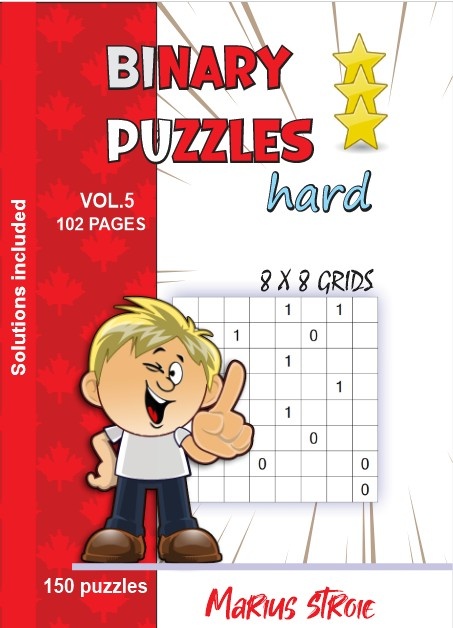 Binary Puzzles - hard - vol 5 
