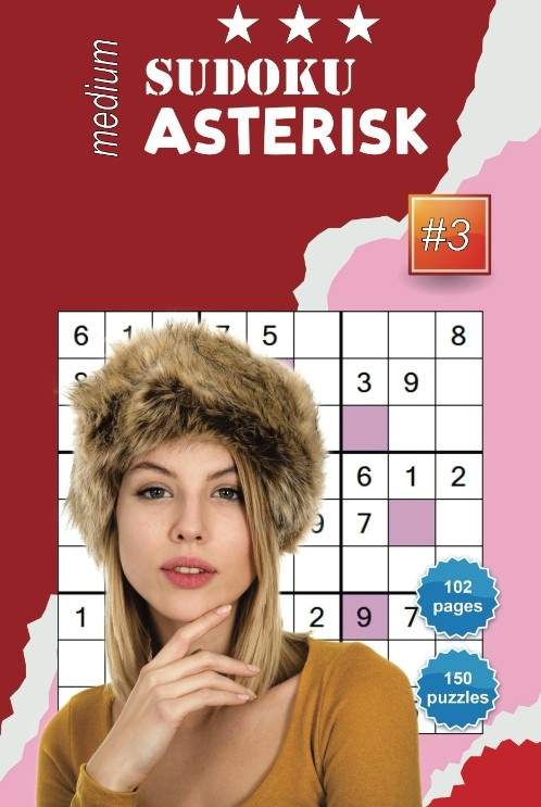 Sudoku Asterisk - medium, vol. 3