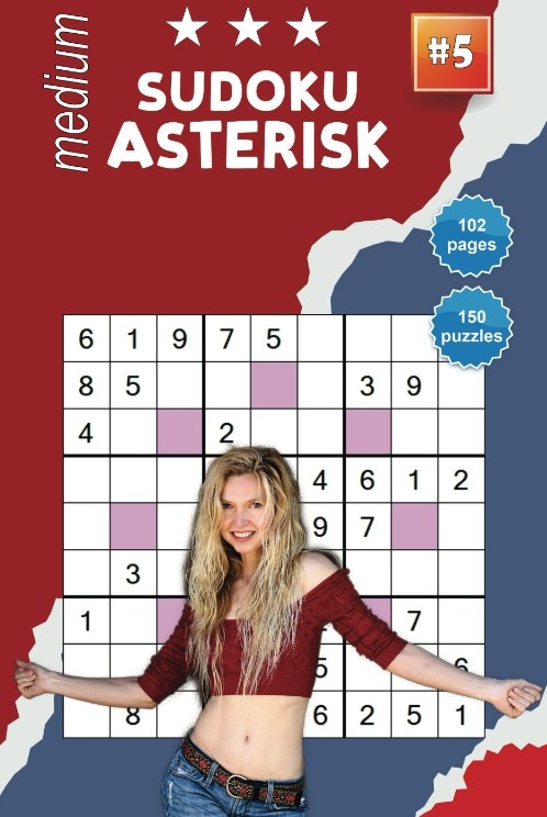 Sudoku Asterisk - medium - vol. 5