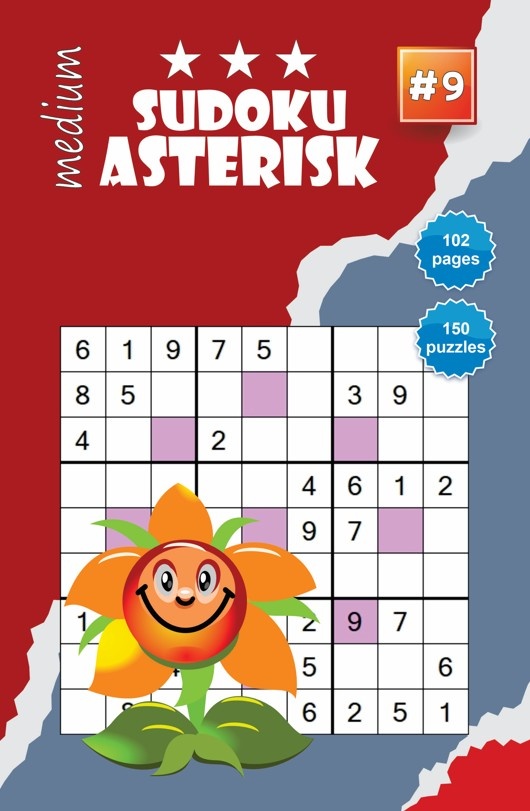 Sudoku Asterisk - medium - vol. 9
